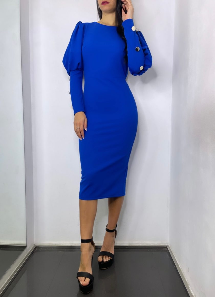 Vestido Midi Botones - Imagen 4