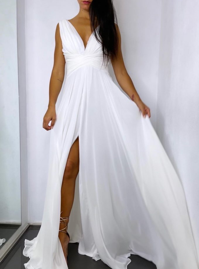 Vestido Dalia Escote Novia