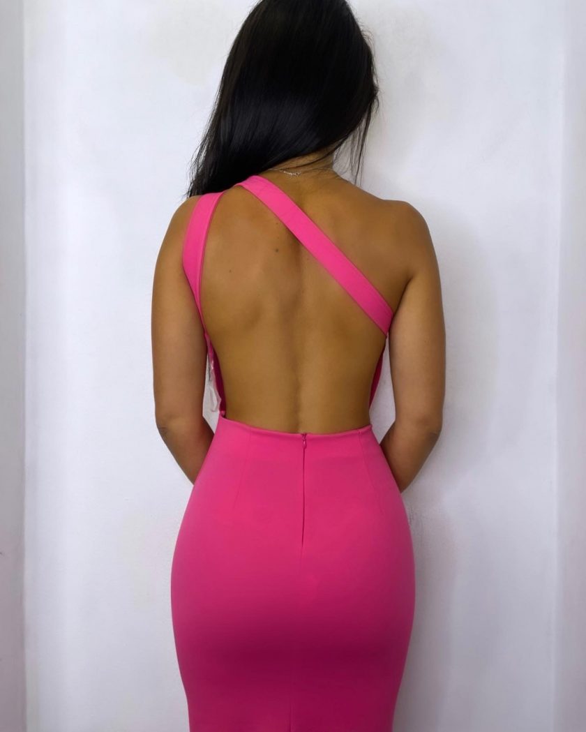 Vestido Yakarta Asimetrico Abertura - Imagen 23