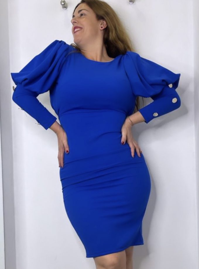 Vestido Midi Botones