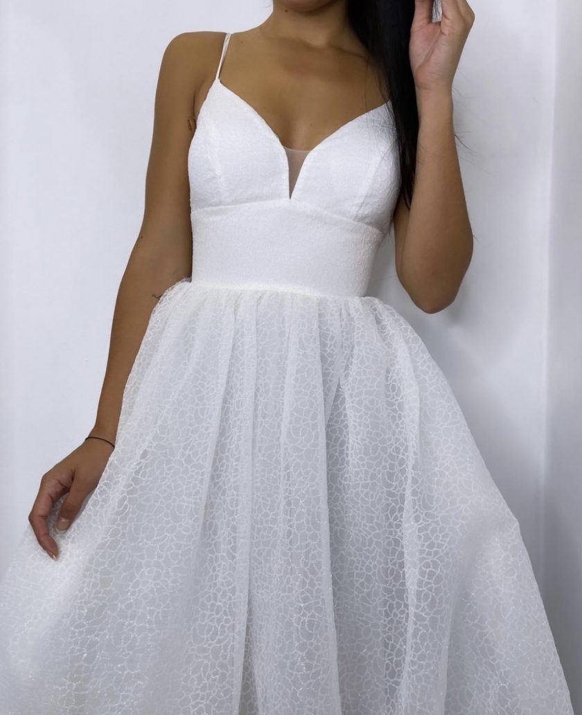 Vestido Glitter Novia - Imagen 4