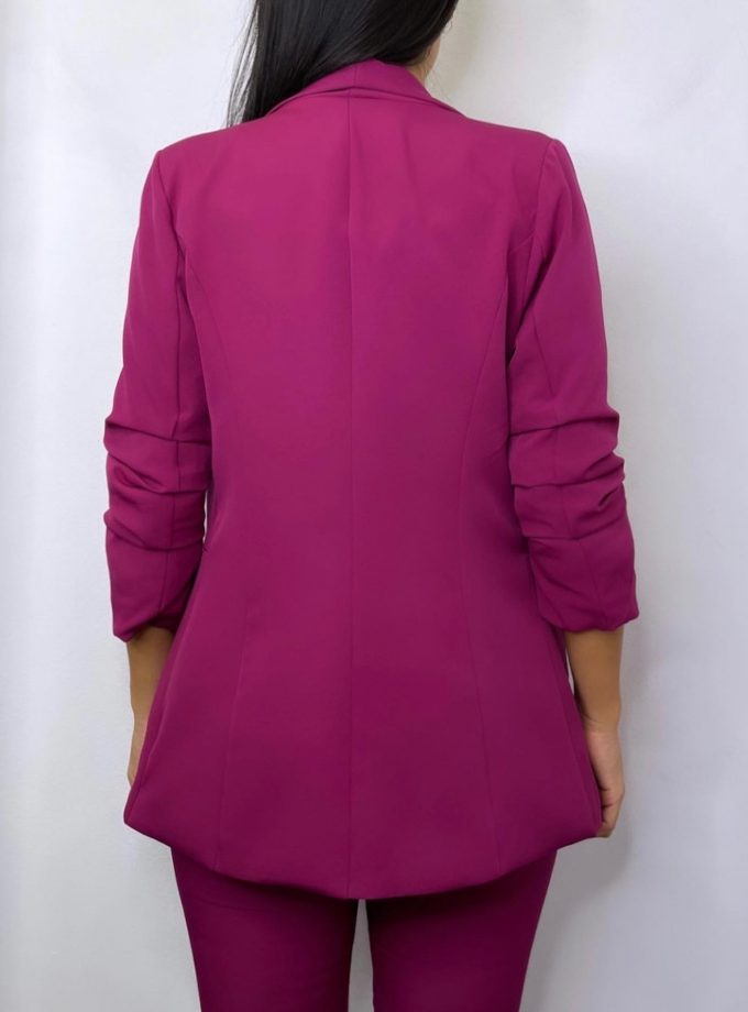 Traje Paris Manga Fruncida