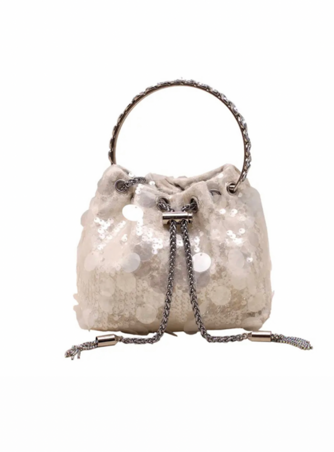 Bolso Lentejuelas Asa