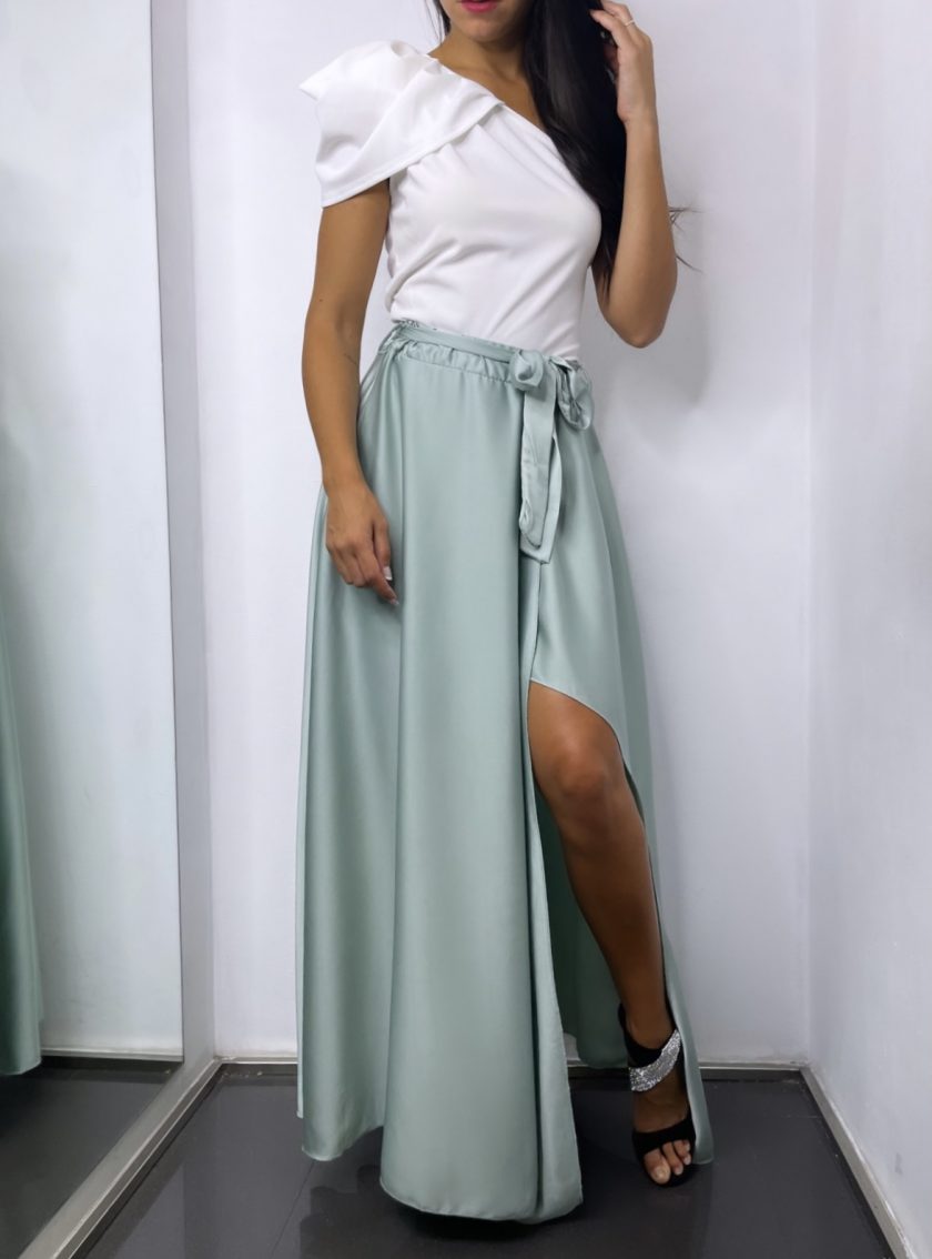 Falda Seda Abertura - Imagen 2