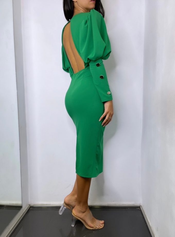 Vestido Midi Botones