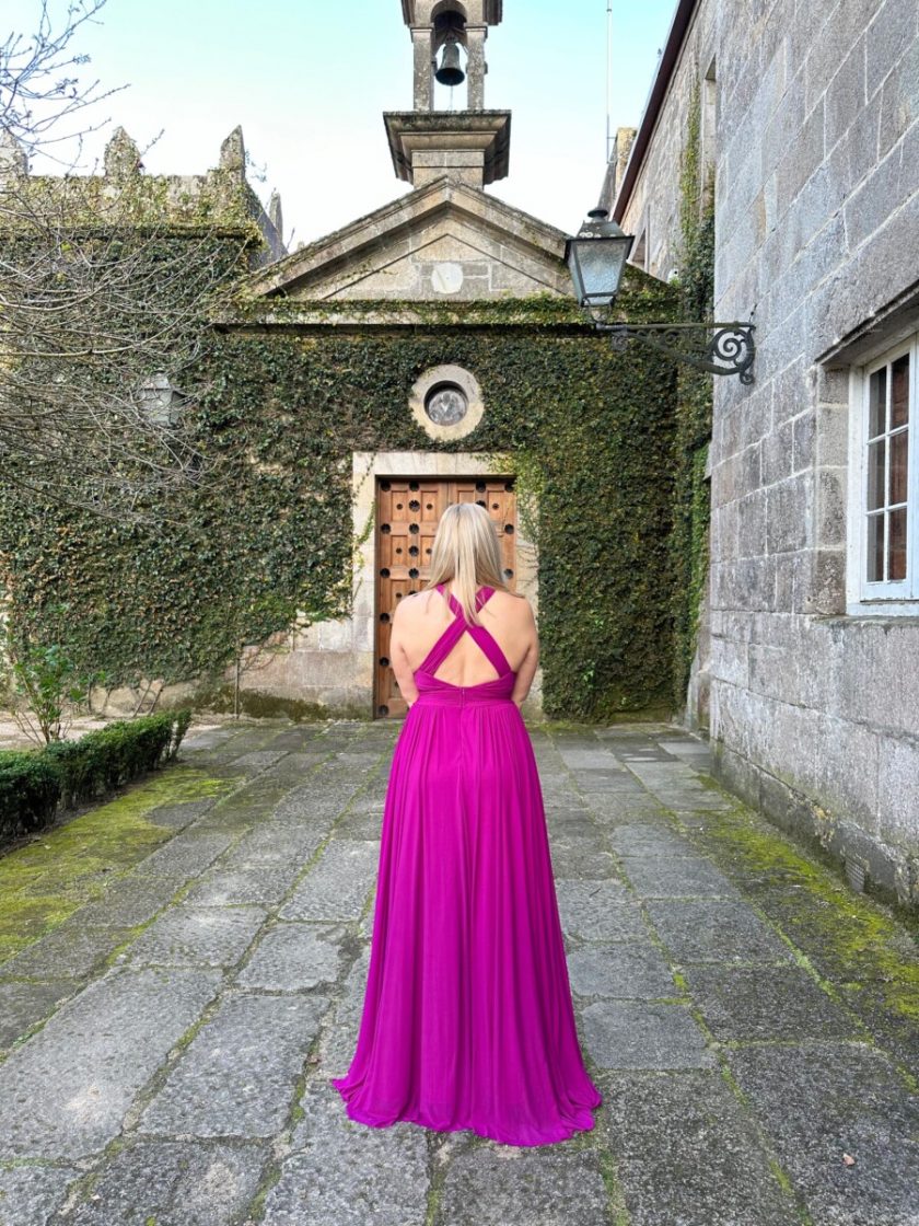 Vestido pecho escote Cruzado - Imagen 17