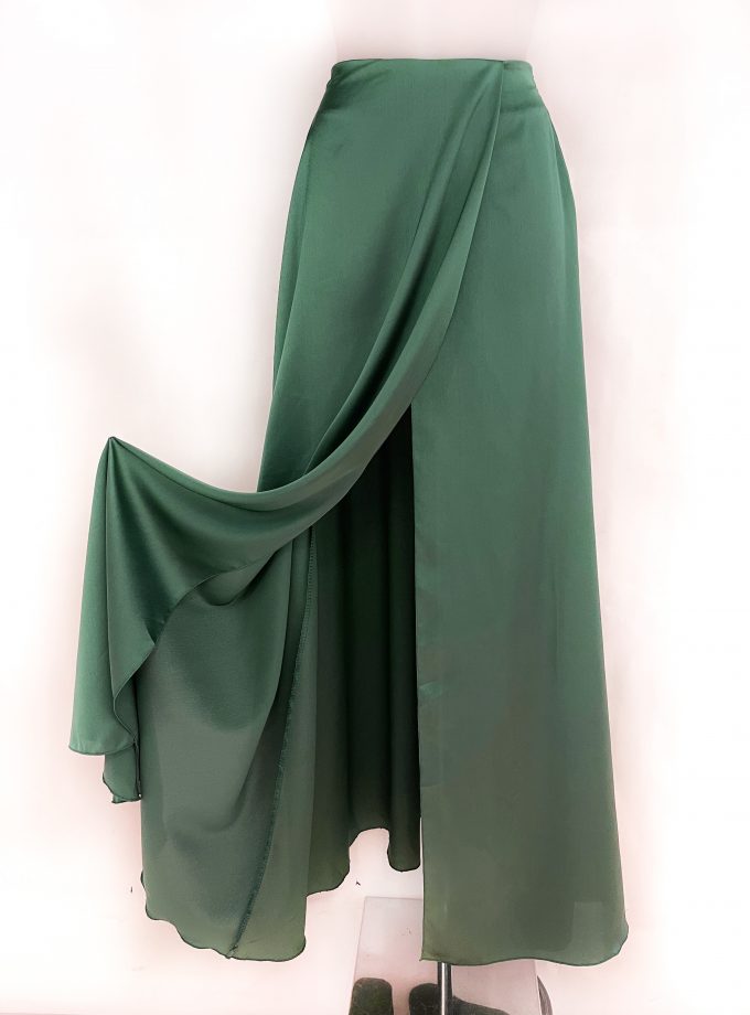 Falda Seda Cintura Elástica