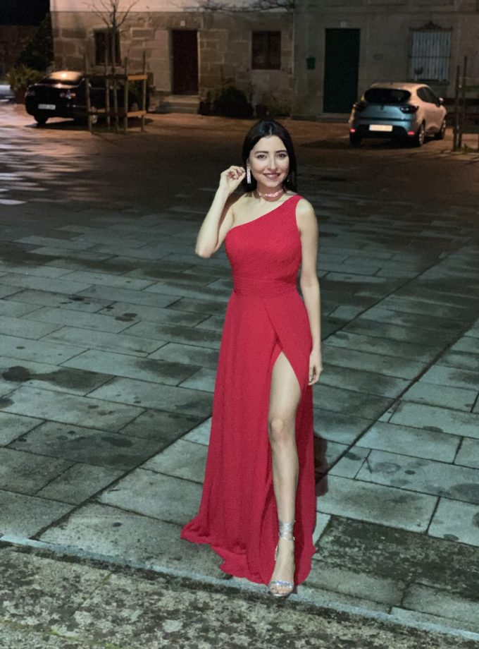 Vestido Antía Abertura