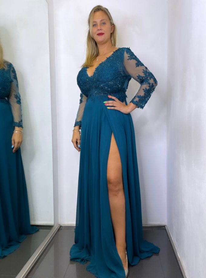 Vestido Dama Mangas Curvy