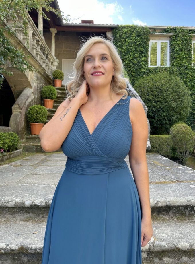 Vestido Analia Abertura