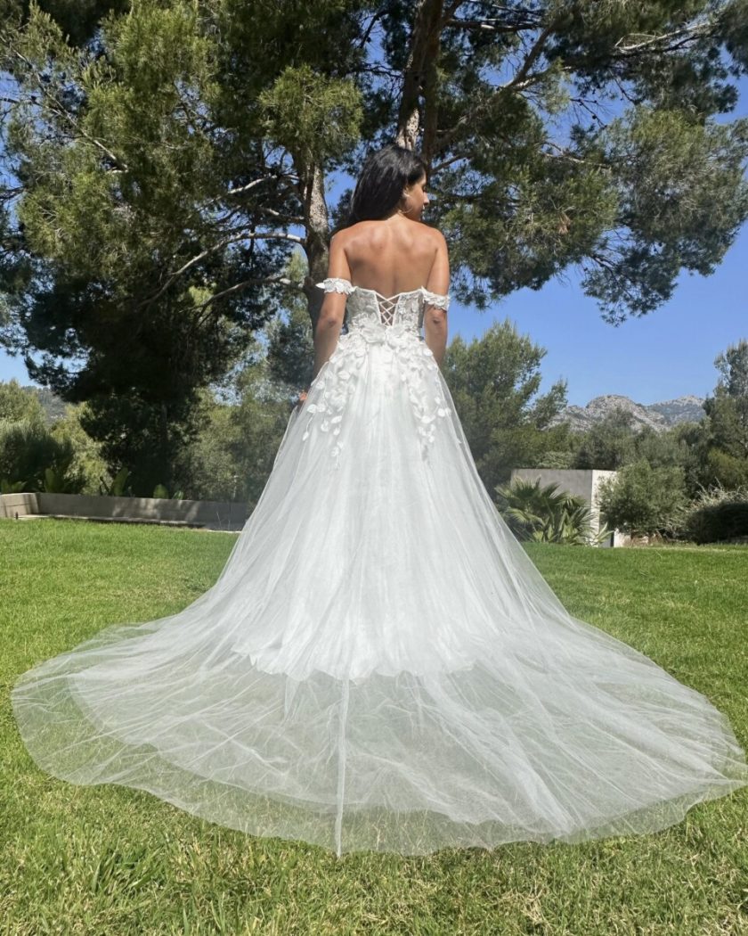 Vestido Hojitas Novia - Imagen 11