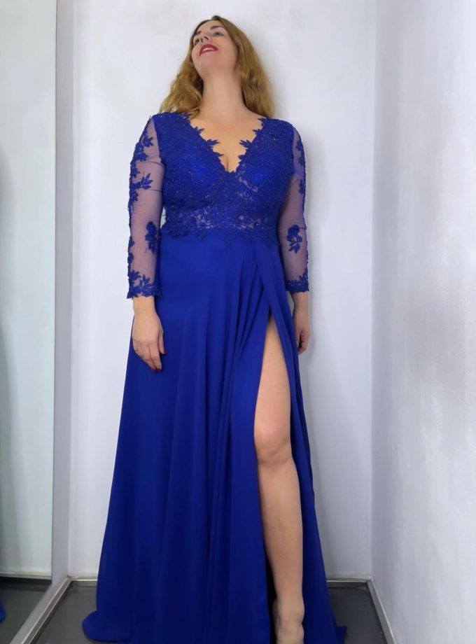 Vestido Dama Mangas Curvy