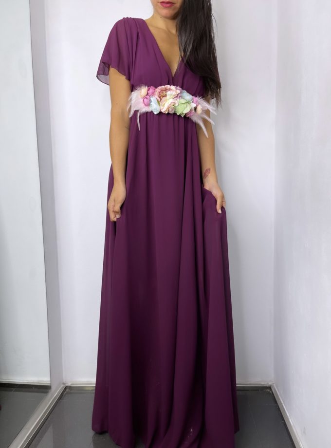 Vestido Bella Manga Corta