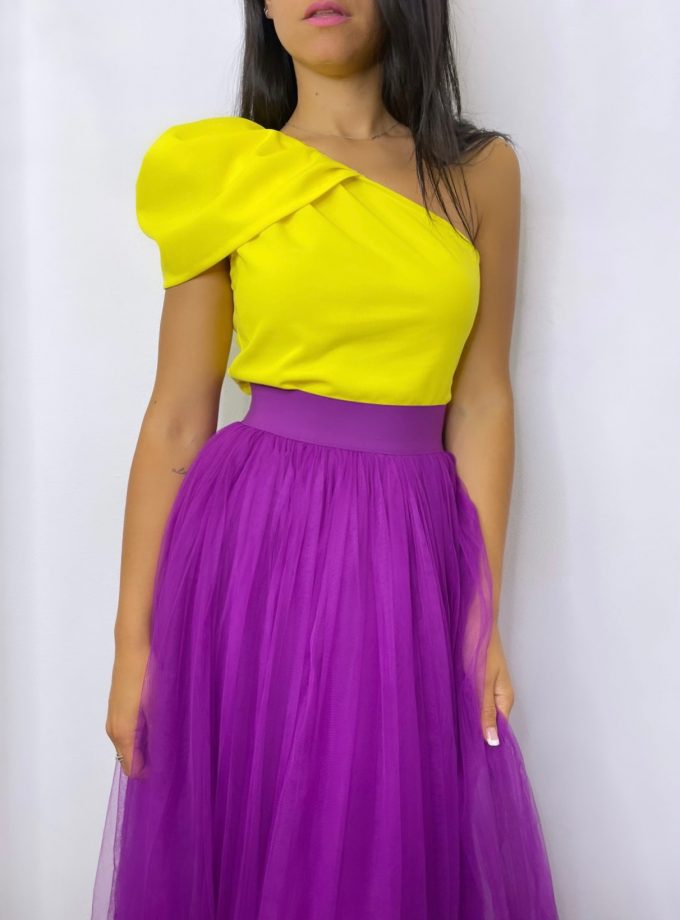 Top Asimétrico Hombro