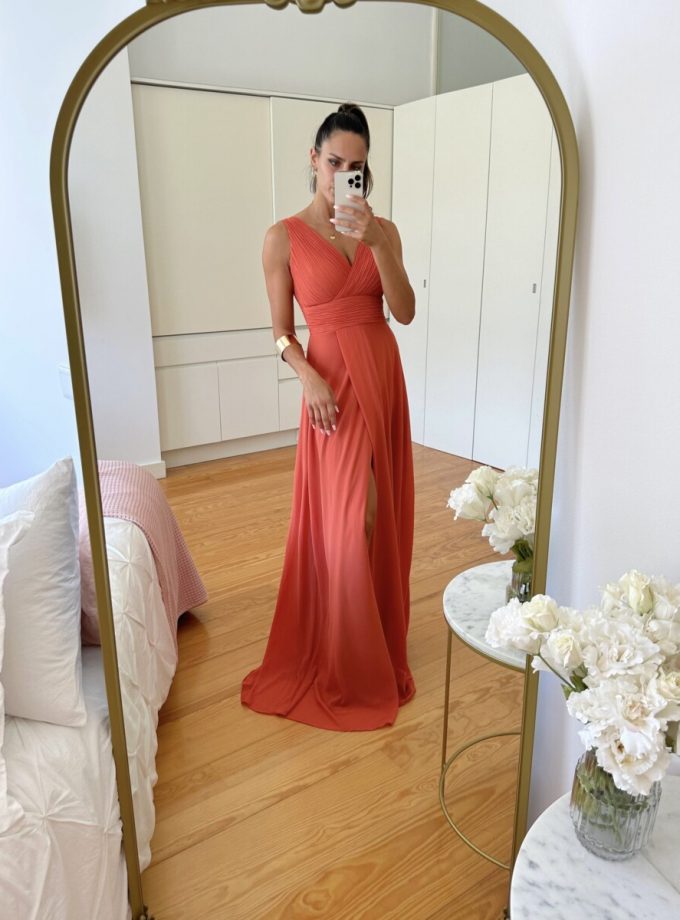 Vestido Analia Abertura