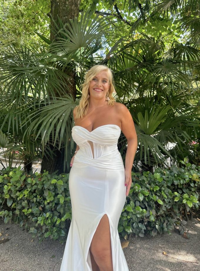 Vestido Seda Sirena Novia