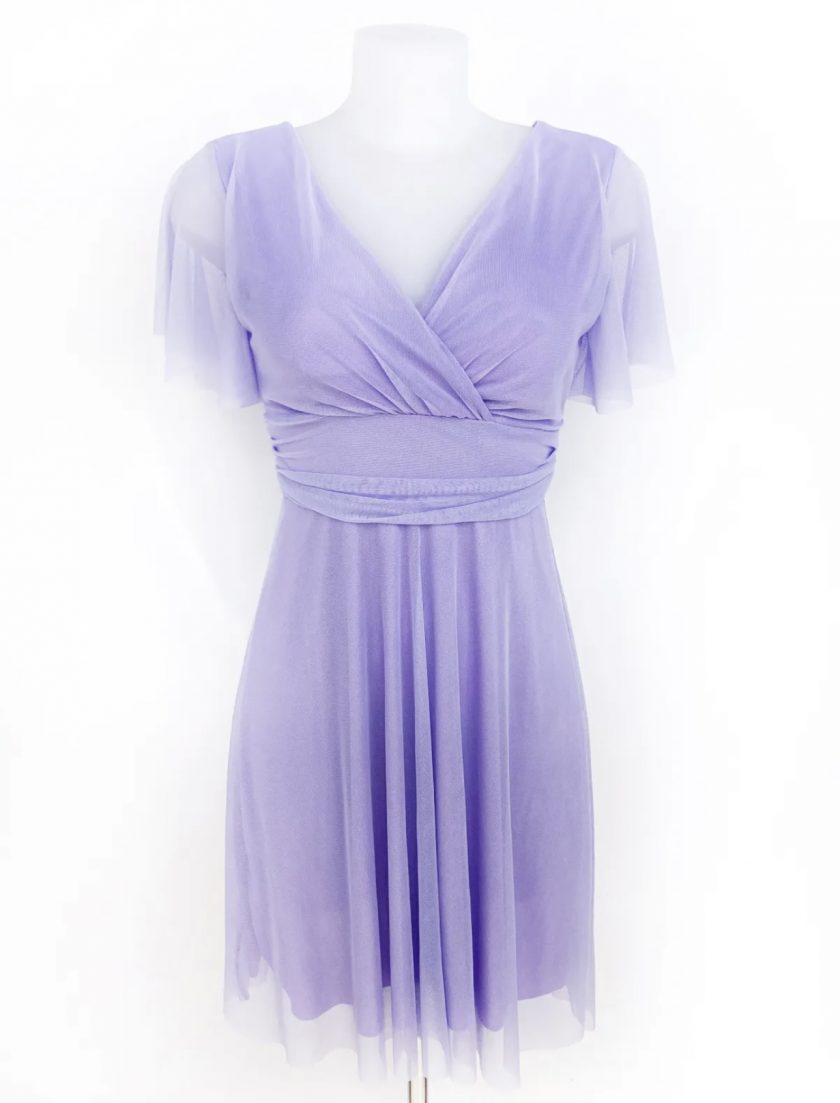 Vestido Tul Mangas Corto - Imagen 41