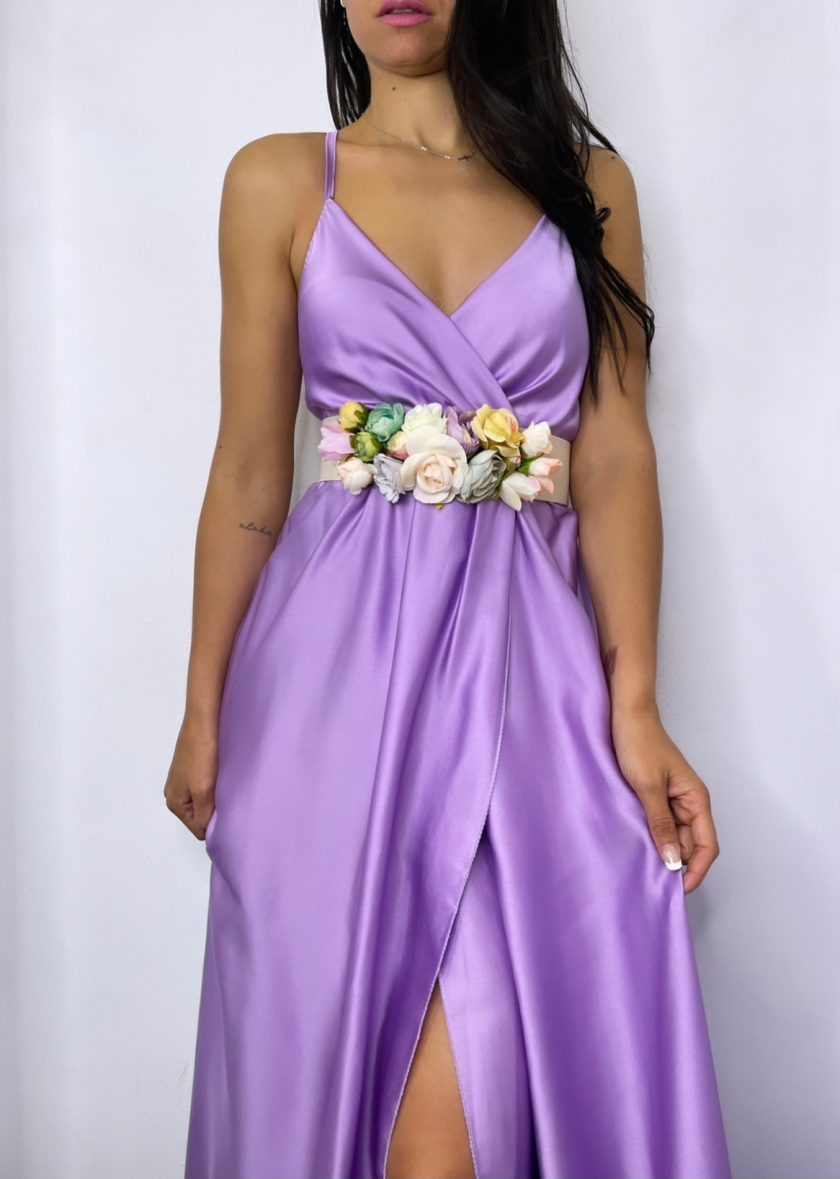 Vestido Seda Cruzado - Imagen 20