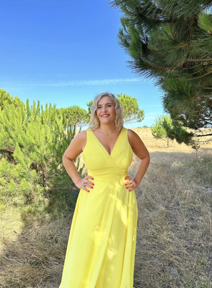 Vestido Analia Abertura Curvy