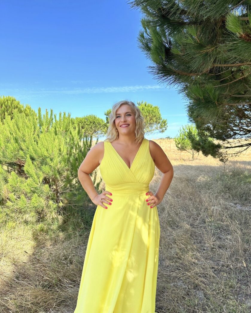 Vestido Analia Abertura Curvy - Imagen 46