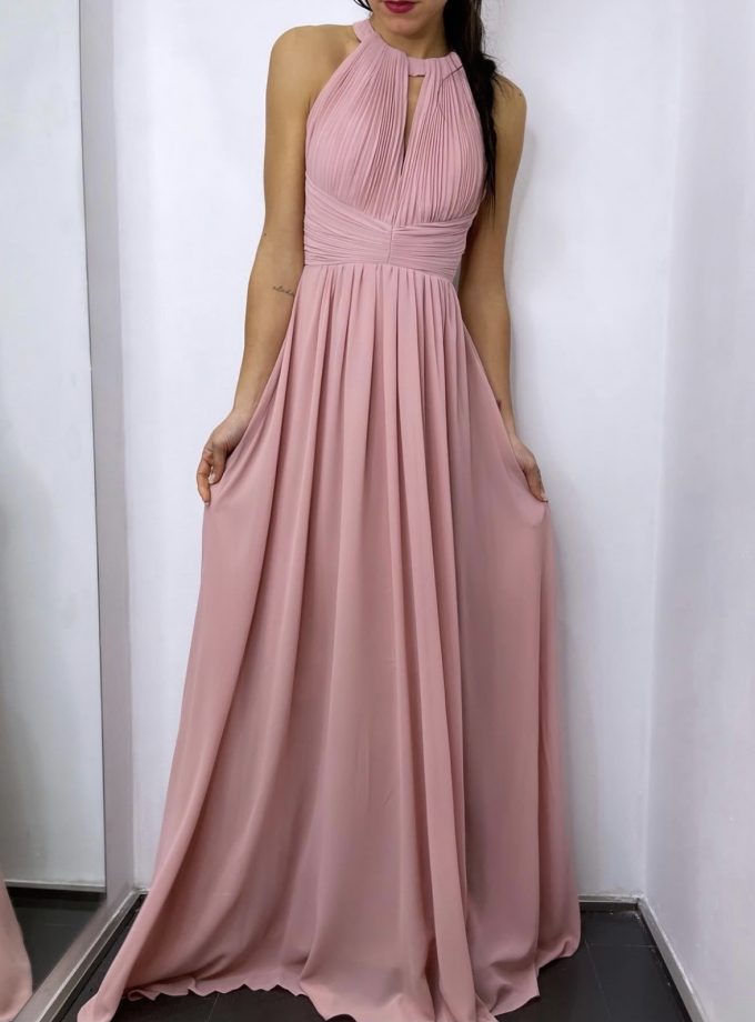 Vestido Halter Espalda