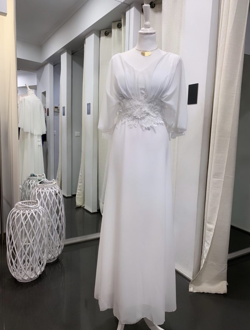 Vestido Bella Mangas Novia - Imagen 14