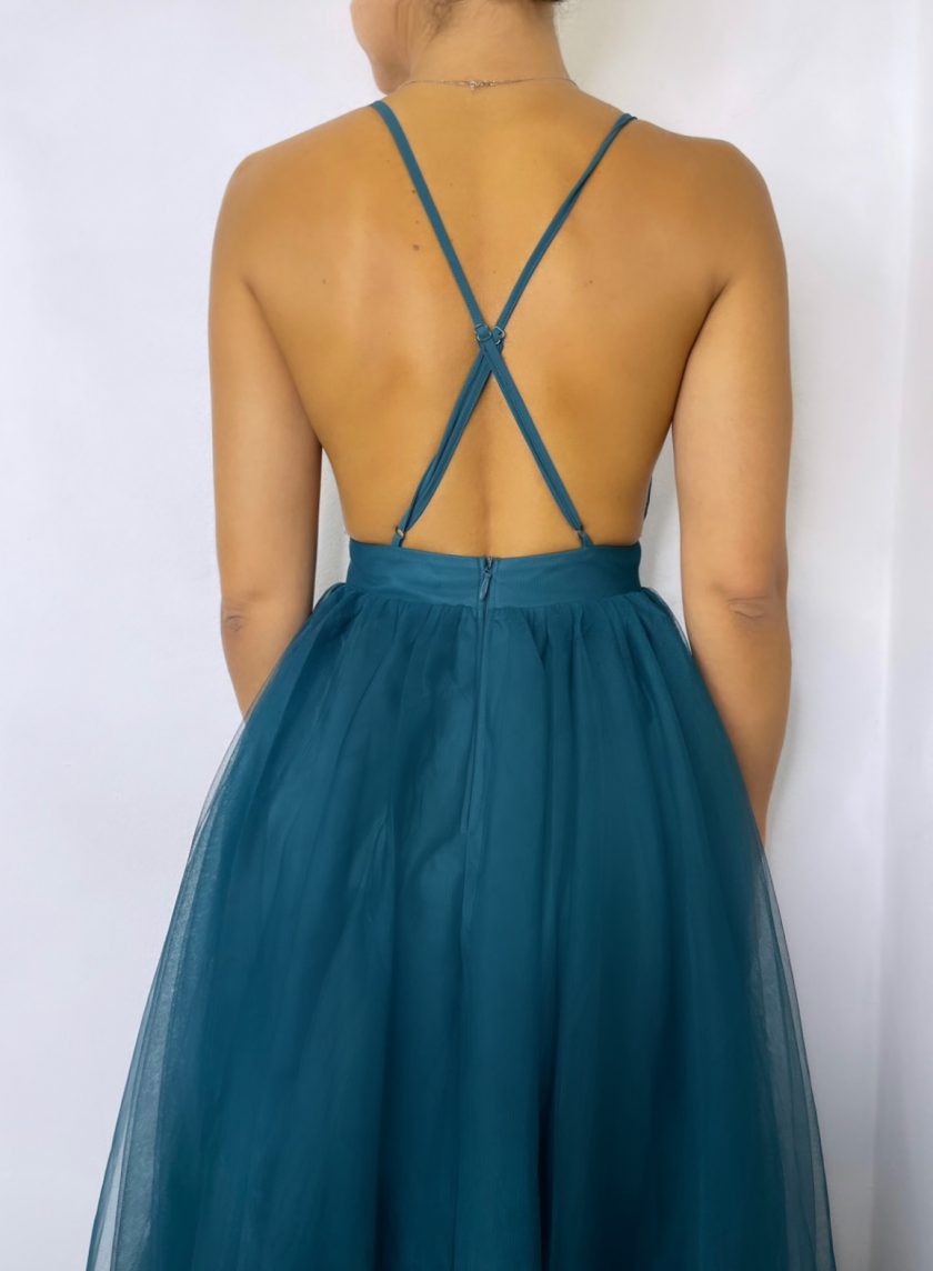 Vestido Tul Encaje - Imagen 2