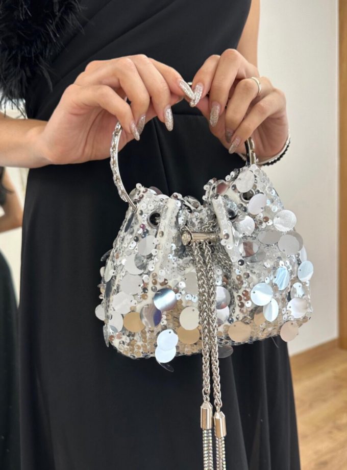 Bolso Lentejuelas Asa