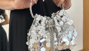 Bolso Lentejuelas Asa