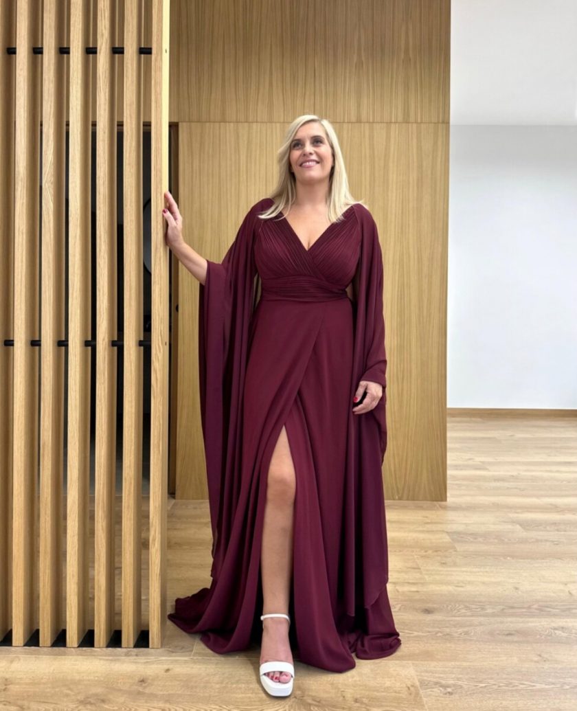 Vestido Analia Abertura Curvy - Imagen 18
