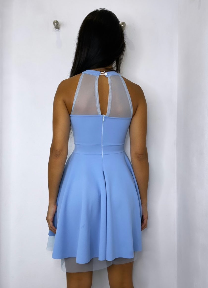 Vestido Halter Vuelo Tul - Imagen 12