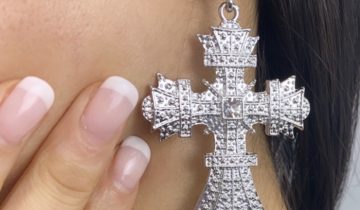 Pendientes Cruz Barroca