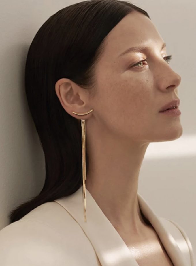 Pendientes Flecos Corazón