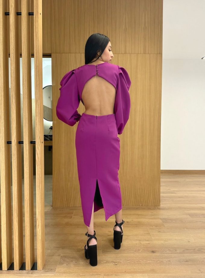 Vestido Fancy Aberturas Midi