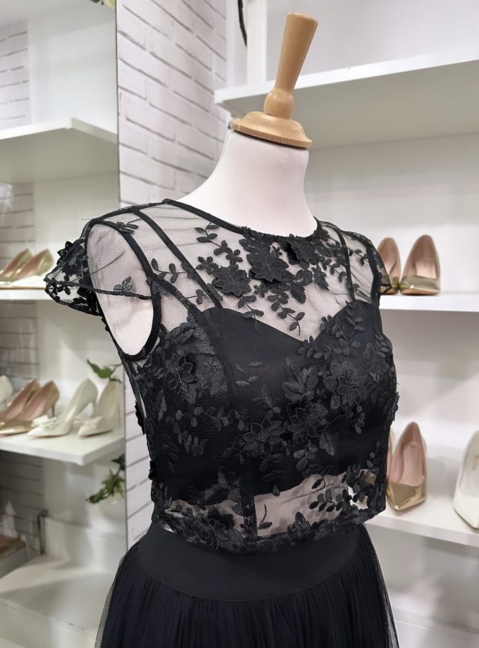 Top Encaje Transparencias