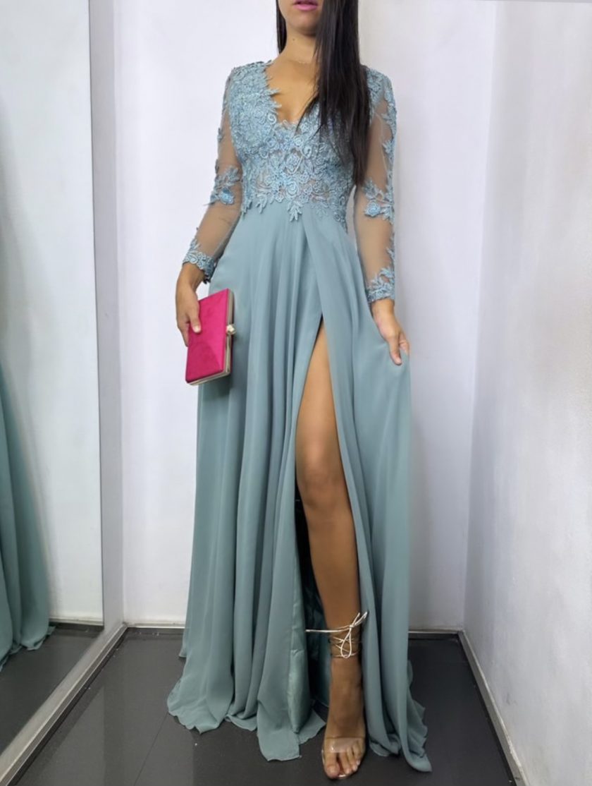Vestido Dama Mangas Curvy - Imagen 17