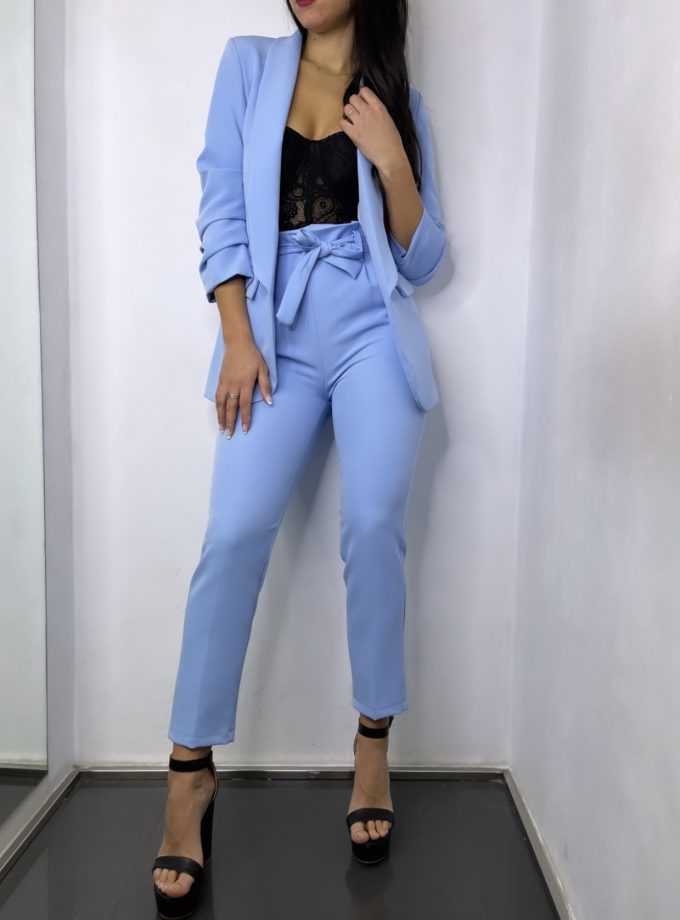 Traje Paris Manga Fruncida