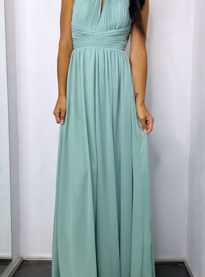 Vestido Halter Espalda