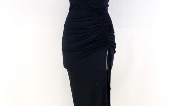Vestido Escote Frunce