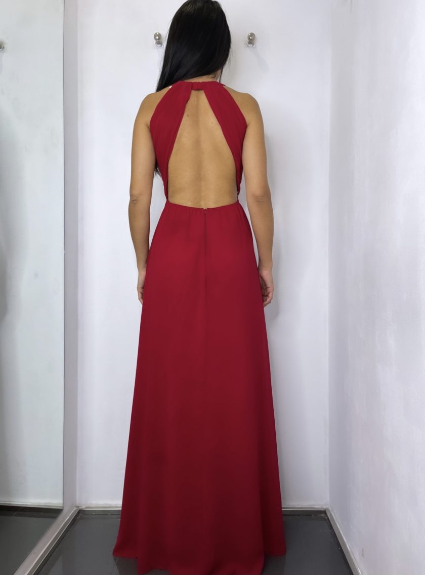 Vestido Halter Espalda - Imagen 5