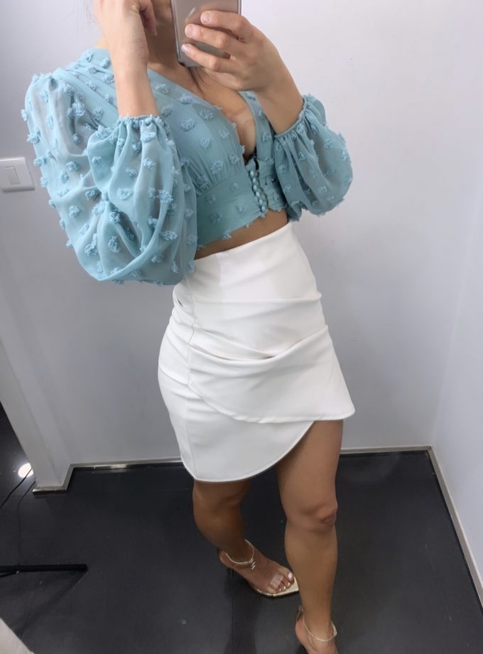 Falda Polipiel Cruzada