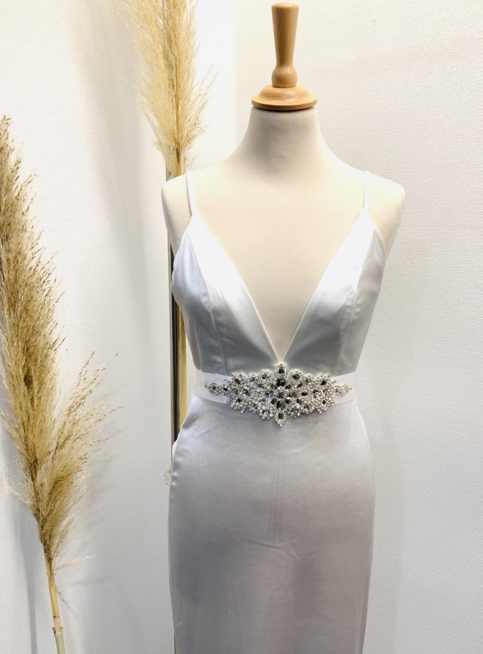 Cinturón Pedrería Novia Cruz Central