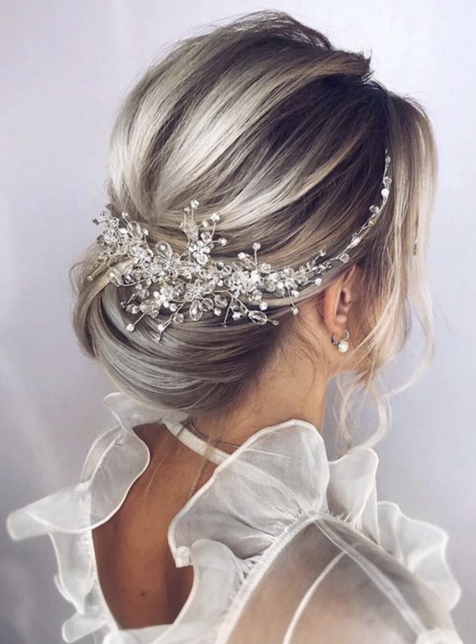 Tocado Novia Cristal