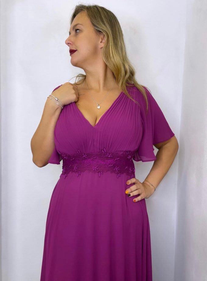Vestido Cintura Encaje Curvy