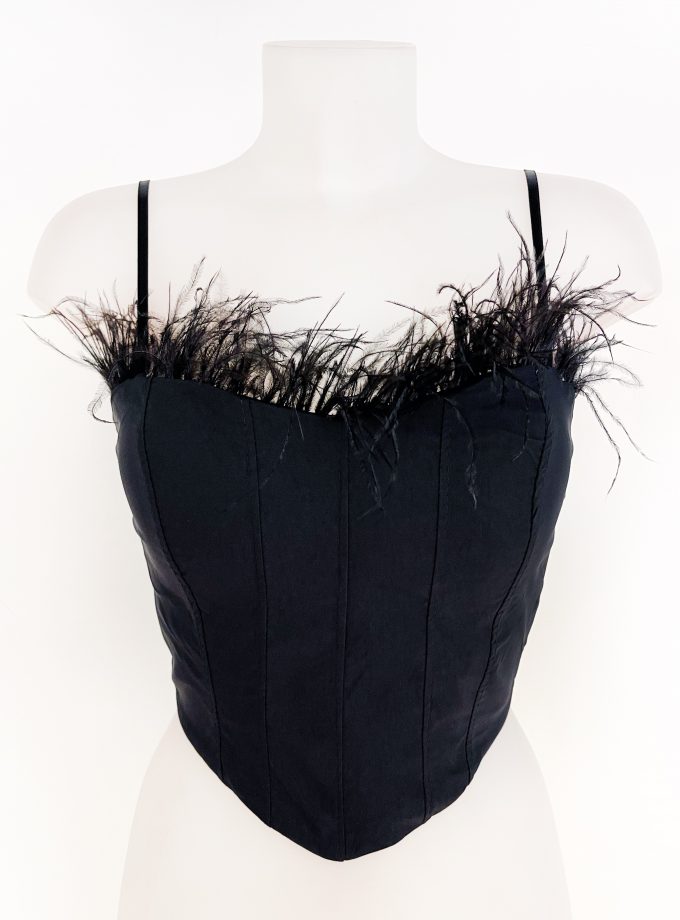 Top Corsé Plumas