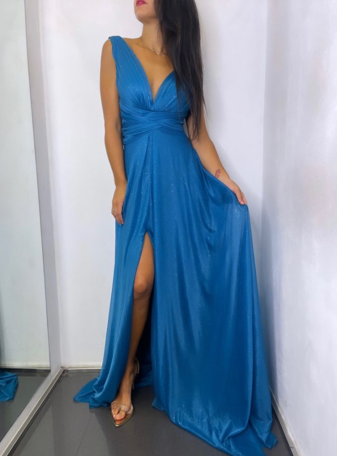 Vestido Dalia Escote Brillo