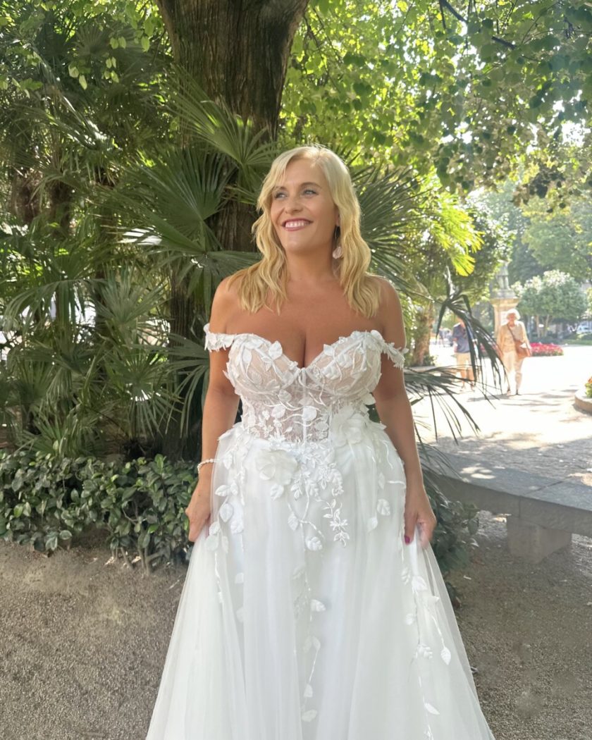 Vestido Hojitas Novia - Imagen 13