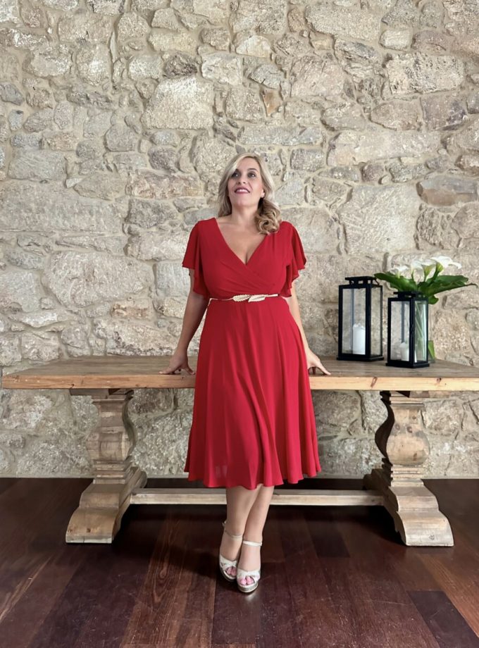 Vestido Curvy Midi Basic