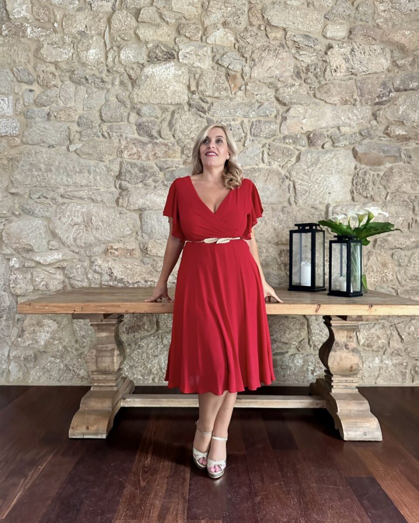 Vestido Curvy Midi Basic - Imagen 17