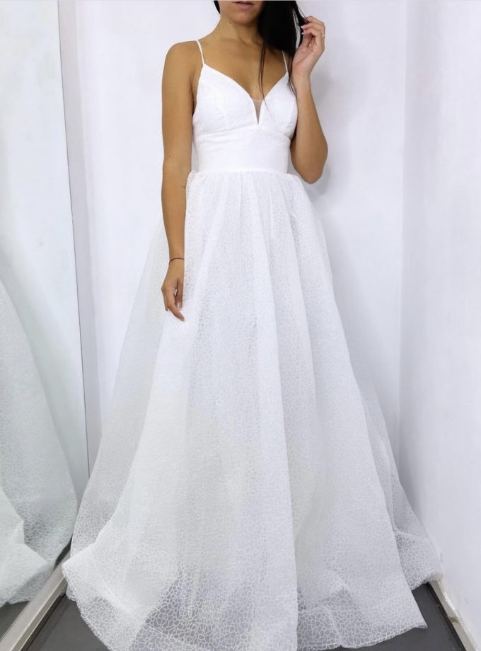 Vestido Glitter Novia